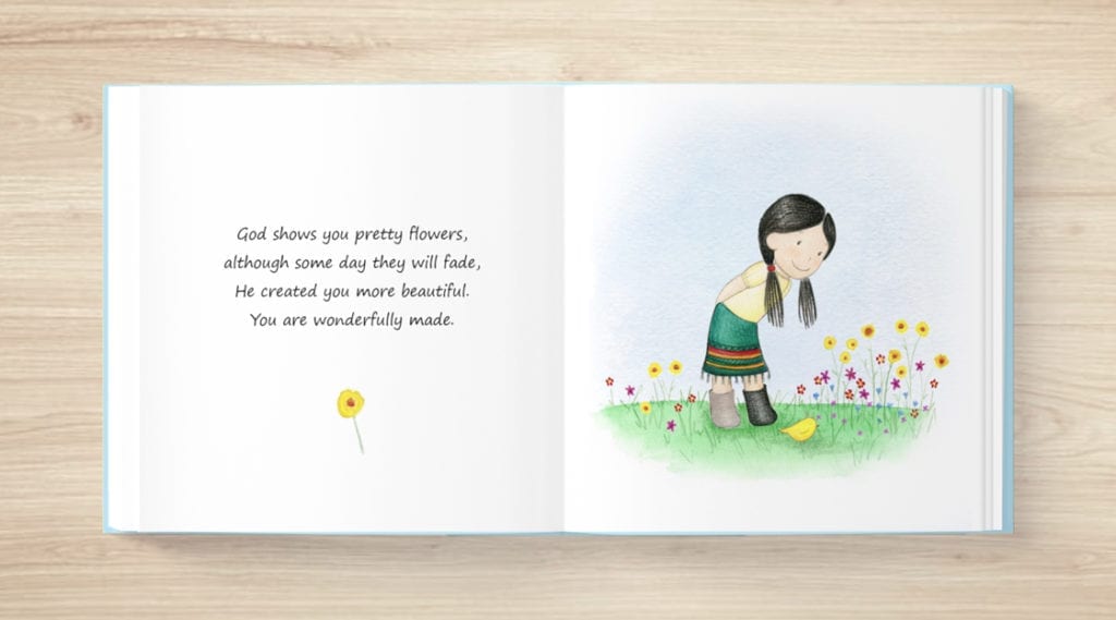 Reading A Beautiful Girl Book A book about hearing from God
